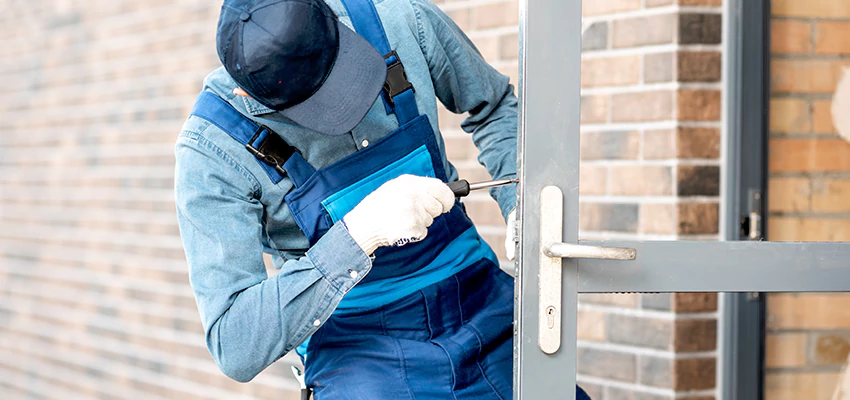 Pivot Storefront Door Locks Installation in Big Bear City, California